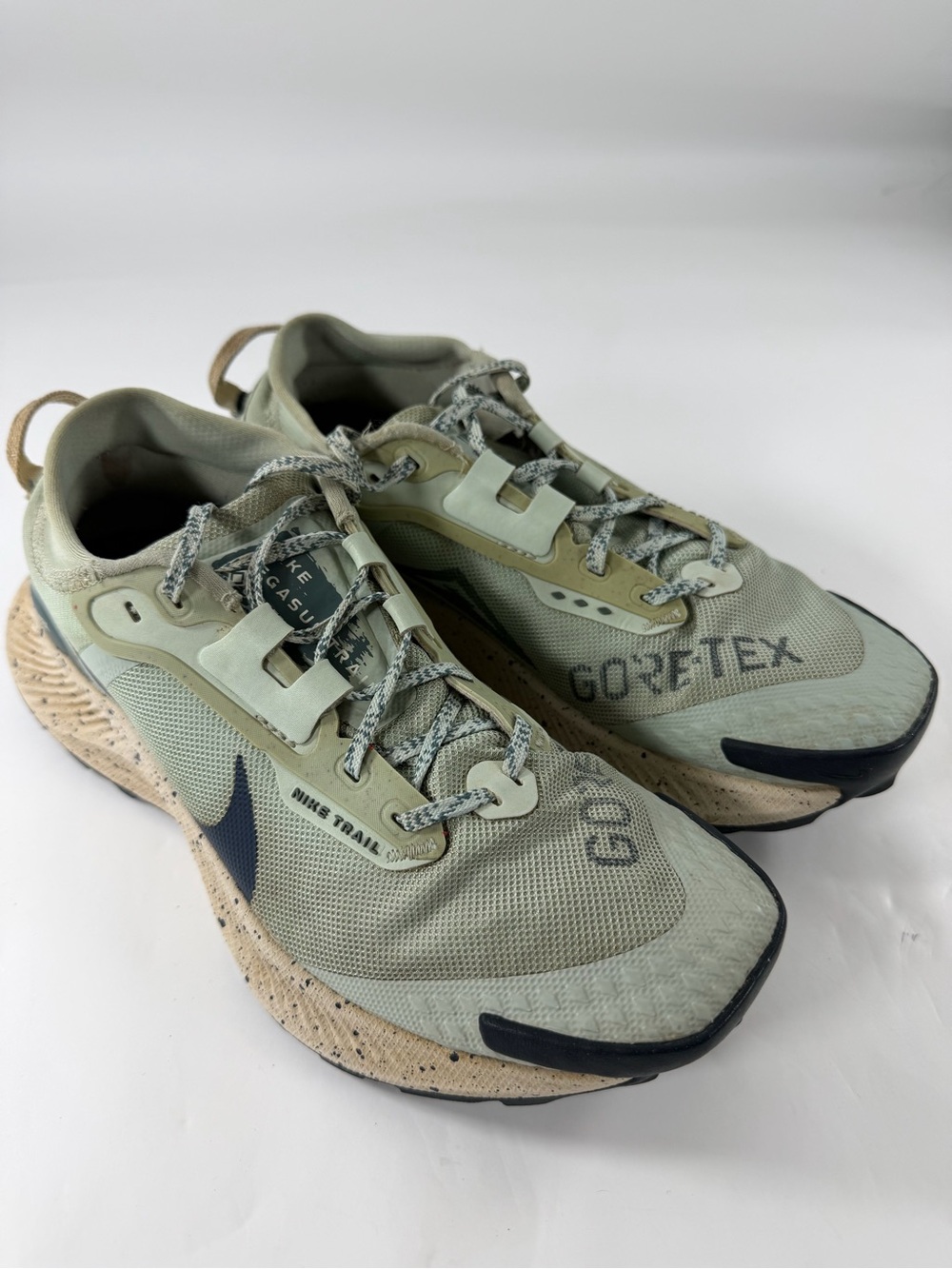 Nike Pegasus Trail 3 GTX Gore-Tex Seafoam Trail Shoes Women’s 8.5